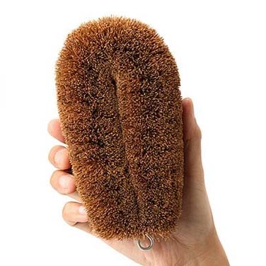 亀の子束子 4号 大【亀の子束子西尾商店 亀の子たわし 亀の子 たわし 束子 パーム キッチン 台所 日本製】