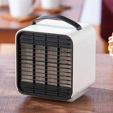 充電式卓上冷風扇 H40096/H40097 ADIR アディール【卓上扇風機 コードレス 充電式 ポータブル デスクファン 卓上ファン】 ホワイト