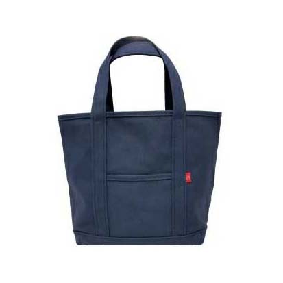 afugi オウギ 帆布 トートバッグ Mサイズ 14L 倉敷帆布 TAKEYARI【キャンバス バッグ 大きめ 肩掛け 6号帆布】 ネイビー