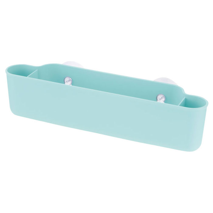 リッチェル シェリー ボトル洗い・スポンジポケット L ミントCheri Richell 16950-6 16951-3【水切り スポンジホルダー ボトルブラシ キッチン収納】 ミントブルー