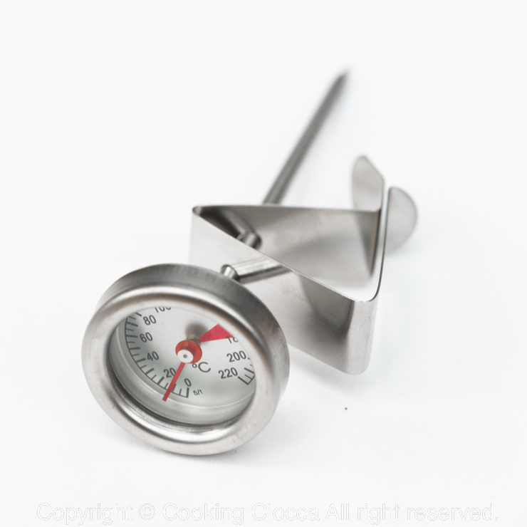 富士ホーロー 天ぷら鍋用温度計 クリップ付き TP-ONDO-K【調理用 温度計 天ぷら FUJIHORO 角型天ぷら鍋 オプションパーツ】