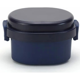 ジェルクール ドーム S 300ml 保冷剤一体型ランチボックス 三好製作所【GEL-COOL ドーム型 弁当箱 お弁当箱 保冷ランチボックス 1段 キッズ 子供用弁当箱 デザートケース デザート入れ フルーツ入れ フルーツケース】 ベリーブルー