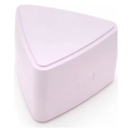 ジェルクール トライアングル おにぎりケース 保冷剤一体型ランチボックス 三好製作所 GEL-COOL triangle【おにぎり ケース 保冷 1個用 弁当箱 おにぎり入れ ランチグッズ 日本製】 パウダーパープル
