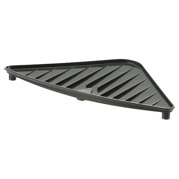 Lacour ラクール シンクコーナートレー ダーク22541-7 22542-4【水切りトレーのみ 排水マット トレイ リッチェル Richell】 ダークグレー