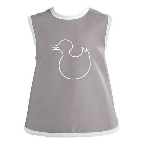 nyttabird ニッタバード エプロン ビブ ベビーエプロン ライトnyttadesign ニッタデザイン【お食事エプロン スタイ 赤ちゃん マジックテープ スウェーデン デザイン 北欧】 グレー