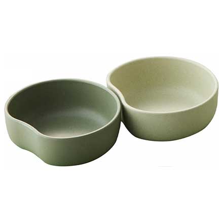SUCSUC スクスク ボウル2Pセット 逸品社 シュガーランド【ボウル ボール 食器 抗菌 子供用食器 ベビー用品 日本製】 グリーン