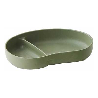 SUCSUC スクスク セパレートプレート 逸品社 シュガーランド【プレート お皿 食器 抗菌 子供用食器 ベビー用品 日本製】 グリーン