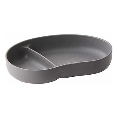 SUCSUC スクスク セパレートプレート 逸品社 シュガーランド【プレート お皿 食器 抗菌 子供用食器 ベビー用品 日本製】 グレー